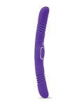 Together Together Double Delight Double-Ended Vibrating & Thrusting Vibrator - Purple - Image 2