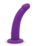 Not Regular Toys Together Tilt 6.5 Vibrating Silicone Dildo & Harness Set - Image 3