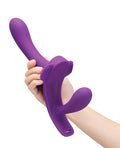 Together Lock-In Dual-Ended Vibrating Strap-On & Harness Set - Image 5