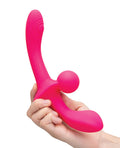Together Double Tap Double-Ended Vibrating Strapless Strap-On (4)
