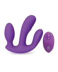 Together Blended Pleasure Remote Controlled Triple-Pronged Vibrator (2)