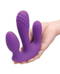 Together Blended Pleasure Remote Controlled Triple-Pronged Vibrator (4)