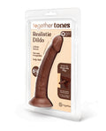 Not Regular Toys Together 6.75" Realistic Dildo - Dark