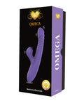 Noire Collection Omega Multi Function Warming Head Rabbit Vibe - Purple