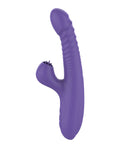 Noire Collection Omega Multi Function Warming Head Rabbit Vibe - Purple - Image 3