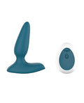 The Pleasure Company Canna Vibrating Butt Plug w/Remote Control - Blue/Green - Image 2