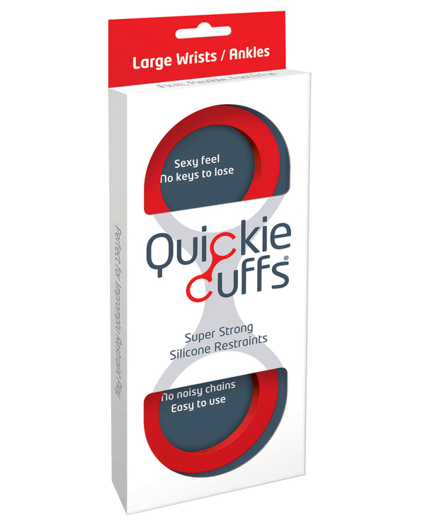 Creative Conceptions Quickie Cuffs Large - Red