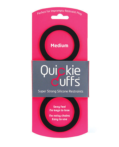 Creative Conceptions Quickie Cuffs Medium - Black
