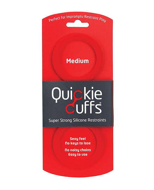 Creative Conceptions Quickie Cuffs Medium - Red