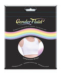 Gender Fluid Gender Fluid Chest Compression Binder - XL White