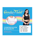 Gender Fluid Gender Fluid Chest Compression Binder - XXXL White - Image 3