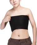 Gender Fluid Gender Fluid Strapless Chest Compression Binder - M Black - Image 2
