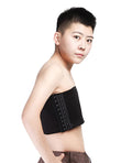 Gender Fluid Gender Fluid Strapless Chest Compression Binder - XXXL Black - Image 3