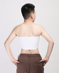 Gender Fluid Gender Fluid Strapless Chest Compression Binder - XXXL White - Image 3
