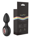 Gender Fluid Gender Fluid Tremor Ring Plug Anal Vibe - Black