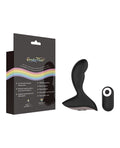Gender Fluid Gender Fluid Rumble Anal Vibe w/Remote - Black - Image 3