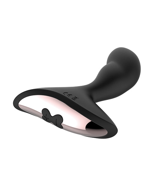Gender Fluid Gender Fluid Rumble Anal Vibe w/Remote - Black