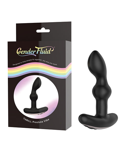 Gender Fluid Gender Fluid Thrill Prostate Vibe - Black