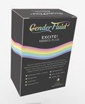 Gender Fluid Gender Fluid Excite! Ribbed Plug - Silver - Image 2