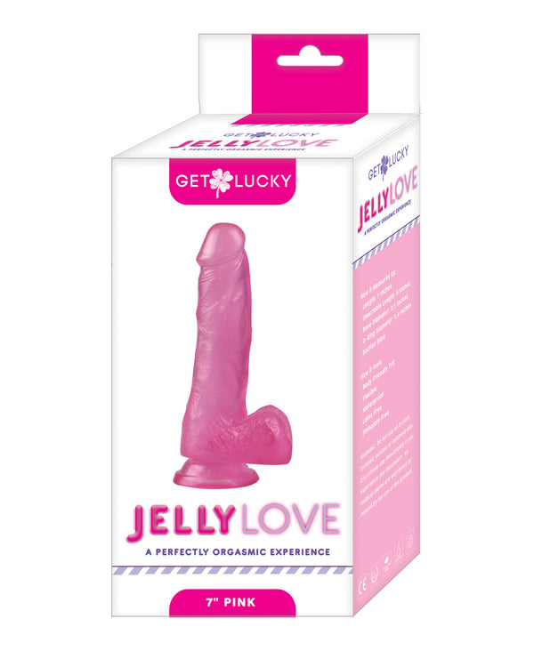 Get Lucky Get Lucky 7" Jelly Series Jelly Love - Pink