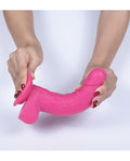 Get Lucky Get Lucky Mr. Pink 7.5" Dual Layer Dong - Image 5