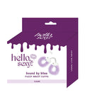 Hello Sexy! Hello Sexy! Bound By Bliss Fuzzy Wrist Cuffs - Lilac