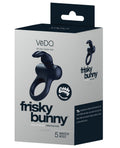 VeDO VeDO Frisky Bunny Rechargeable Vibrating Ring - Black Pearl