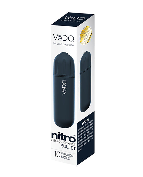 VeDO VeDO Nitro Rechargeable Bullet Vibe - Black