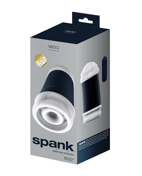 VeDO VeDO Spank Rechargeable Vibrating Stroker - Black