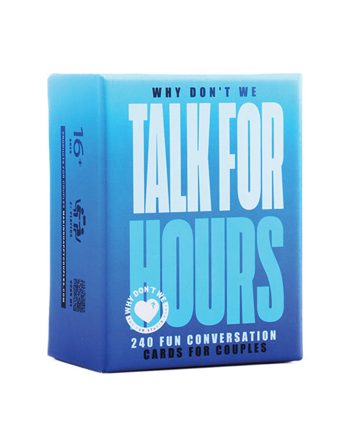 Why Don't We Talk For Hours - 240 Conversation Cards for Couples