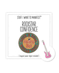 Warm Human Warm Human Rockstar Confidence Mini Card & Charm