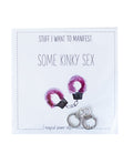 Warm Human Warm Human Some Kinky Sex Mini Card & Charm