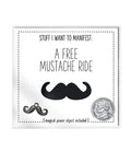 Warm Human Warm Human A Free Mustache Ride Mini Card & Charm