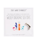 Warm Human Warm Human Wildly Orgasmic Sex Toys Mini Card & Charm