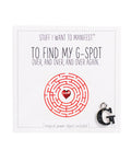 Warm Human Warm Human Find My G Spot Mini Card & Charm
