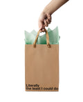Wood Rocket Literally The Least I Could Do Gift Bag - Pack of 3 - Image 2