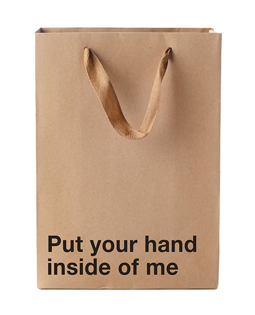 Not Regular Toys Wood Rocket Put Your Hand Inside Me Gift Bag