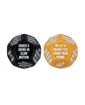 Wood Rocket Wood Rocket Guys Night Out Do or Dare Dice Game - Black - Image 2