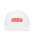 Wood Rocket Wood Rocket Fuck Off Trucker Hat - White - Image 2