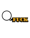 Wood Rocket Wood Rocket Fuck Keychain - Gold - Image 2