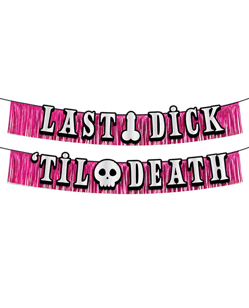Not Regular Toys Wood Rocket Last Dick Til Death Banner