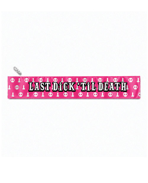 Not Regular Toys Wood Rocket Last Dick Til Death Sash