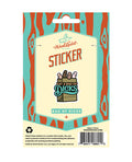 Wood Rocket Eat A Bag Of Dicks Sticker - Image 3
