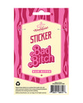 Wood Rocket Bad Bitch Sticker - Image 3