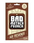 Wood Rocket Wood Rocket Bad Mother Fucker Air Freshener - New Car Smell