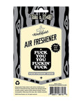 Wood Rocket Wood Rocket Fuck You You Fucking Fuck Air Freshener - Black Ice - Image 2