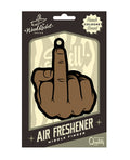 Wood Rocket Wood Rocket Middle Finger Brown Air Freshener - Cologne