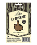 Wood Rocket Wood Rocket Middle Finger Brown Air Freshener - Cologne - Image 2