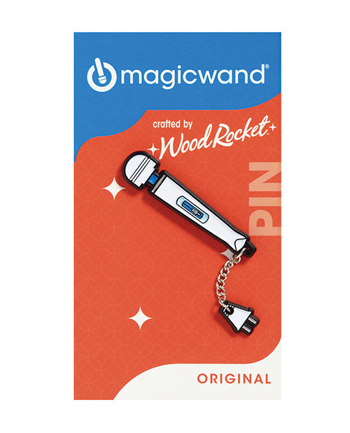 Wood Rocket Wood Rocket Magic Wand Original Pin w/Chain