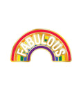 Wood Rocket Wood Rocket Fabulous Enamel Pin - Image 2